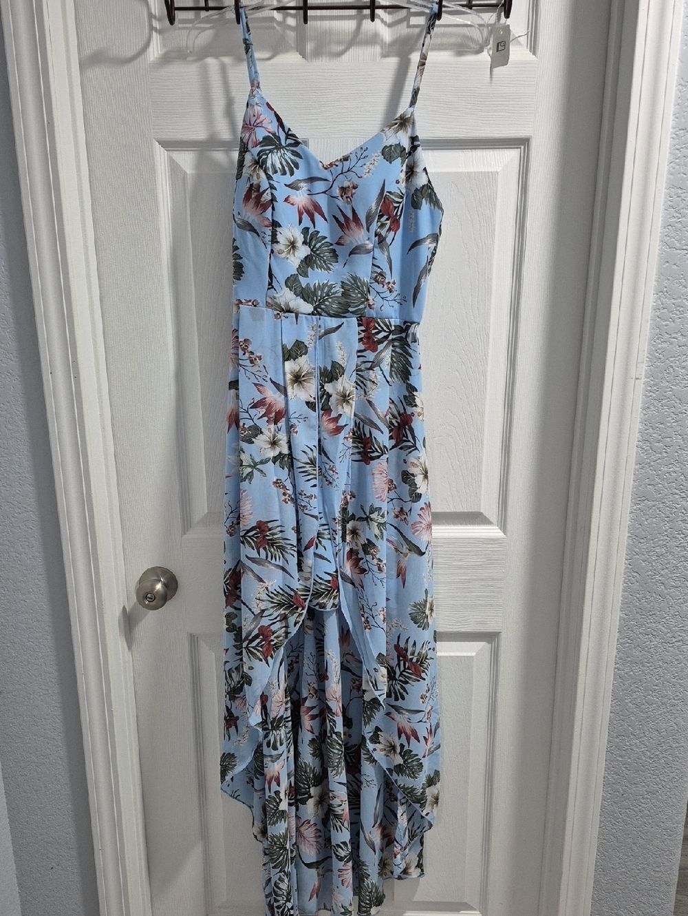 Mgiacy Light Blue Dress - Small